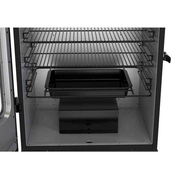 Oakford 1400 Pellet Grill Vertical Smoker in Black