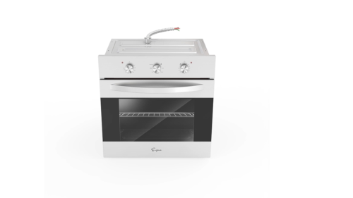 24" Electric Single Wall Oven with 6 Cooking Functions Mechanical Knobs Control