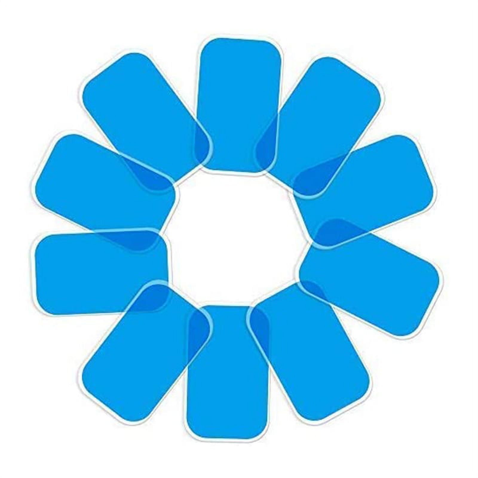 100PCS EMS Gel Pad, Electrode Gel Replacement Pad, EMS Absorbent Gel Pad, Abdominal Muscle Trainer Accessories