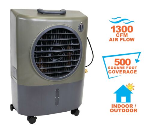 Hessaire MC18V Hessaire MC18MG Mobile Evaporative Cooler, Adj Front Louvers