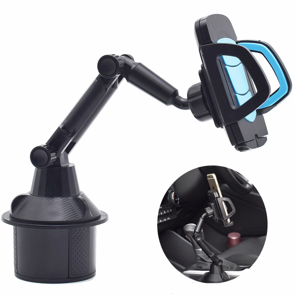 Universal Car Cup Holder Phone Mount Cell Phone Holder Adjustable Cup Holder Cradle Car Mount with Flexible Long Neck for Cellphone