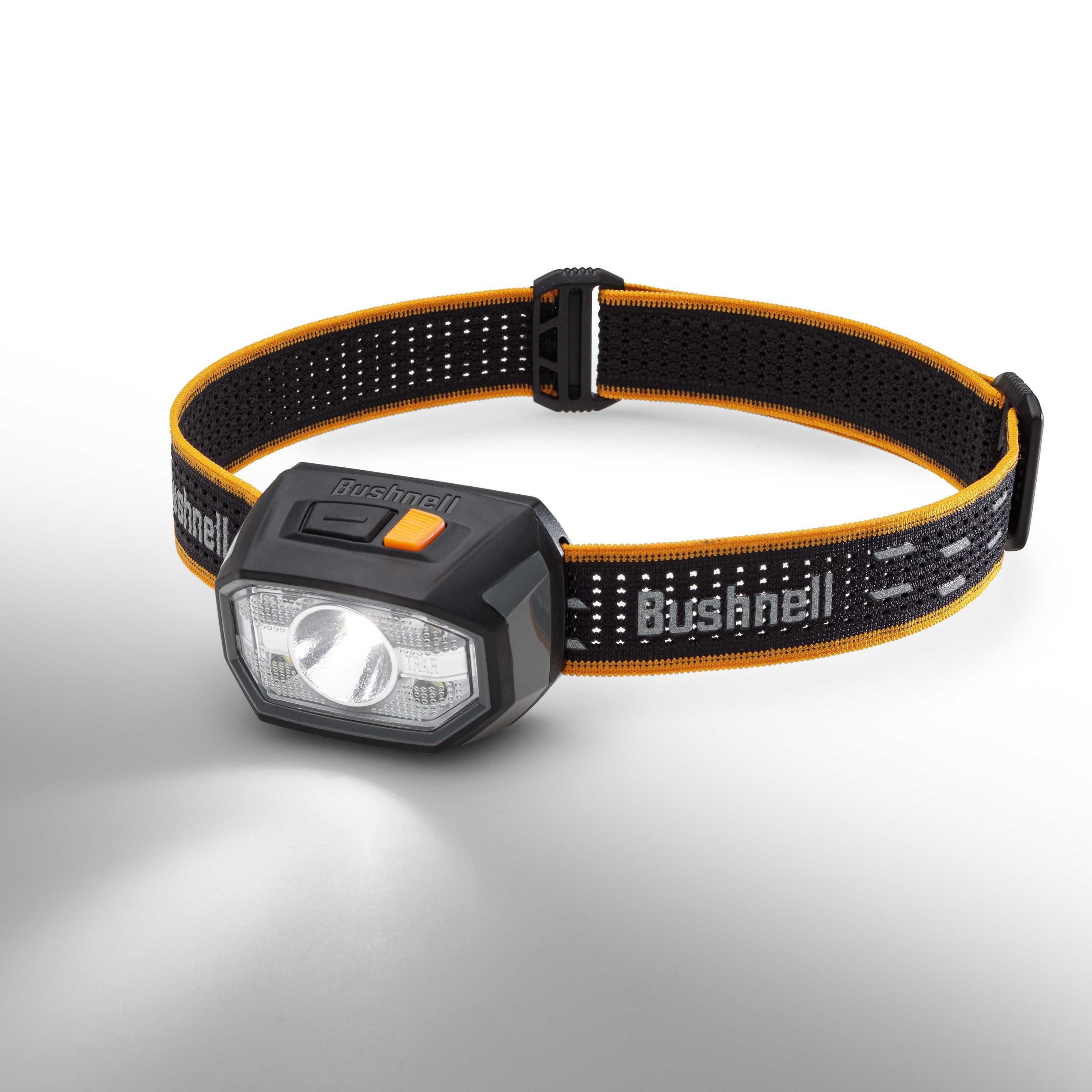 Bushnell 650 Lumen Rechargeable Dual Power LED Headlamp, Rechargeable & 3 AAA Batteries, 3 Ounce
