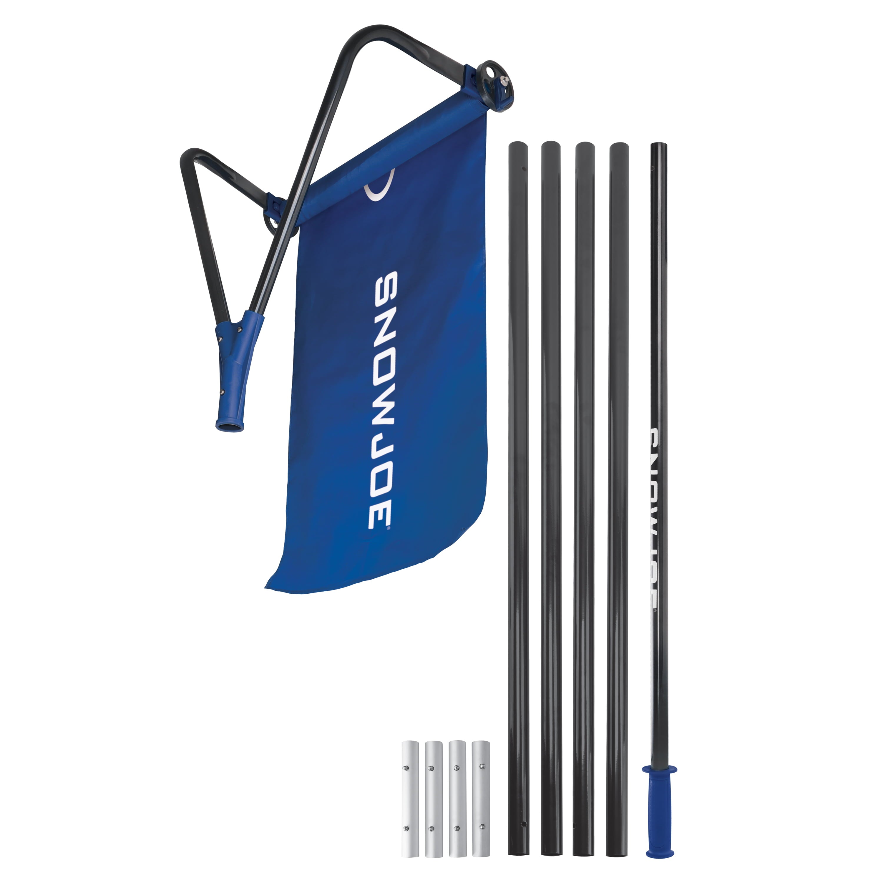 Snow Joe Pro Snow Removal Roof Rake W/ 20-foot Debris Slide, 28-foot Max Reach