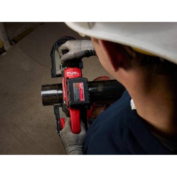M18 FUEL GEN-2 18V Lithium-Ion Brushless Cordless SAWZALL Reciprocating Saw with Deep Cut Band Saw (Tool-Only)
