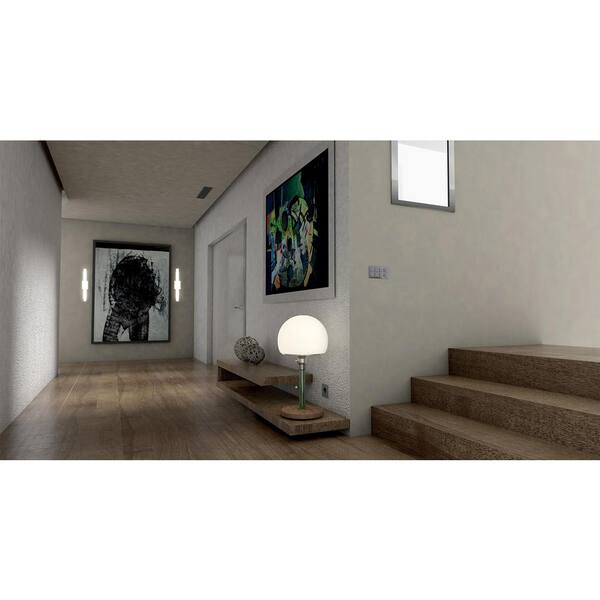 24 in. 1-Light Brushed Nickel LED Vanity Light Dimmable 1750 Lumens Bar with Selectable CCT Switch 3000K 4000K 5000K