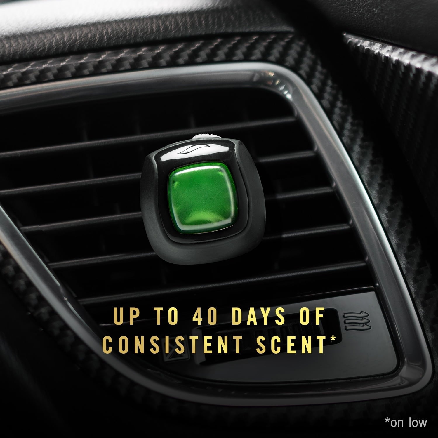 Febreze Car Ocean Scent Air Freshener Vent Clip, .07 oz. Car Vent Clip, Pack of 2