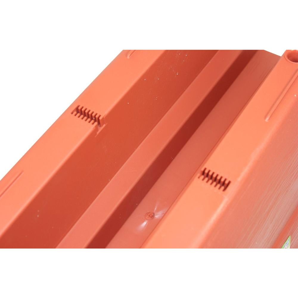 Bloomers Railing Planter with Drainage Holes – 24