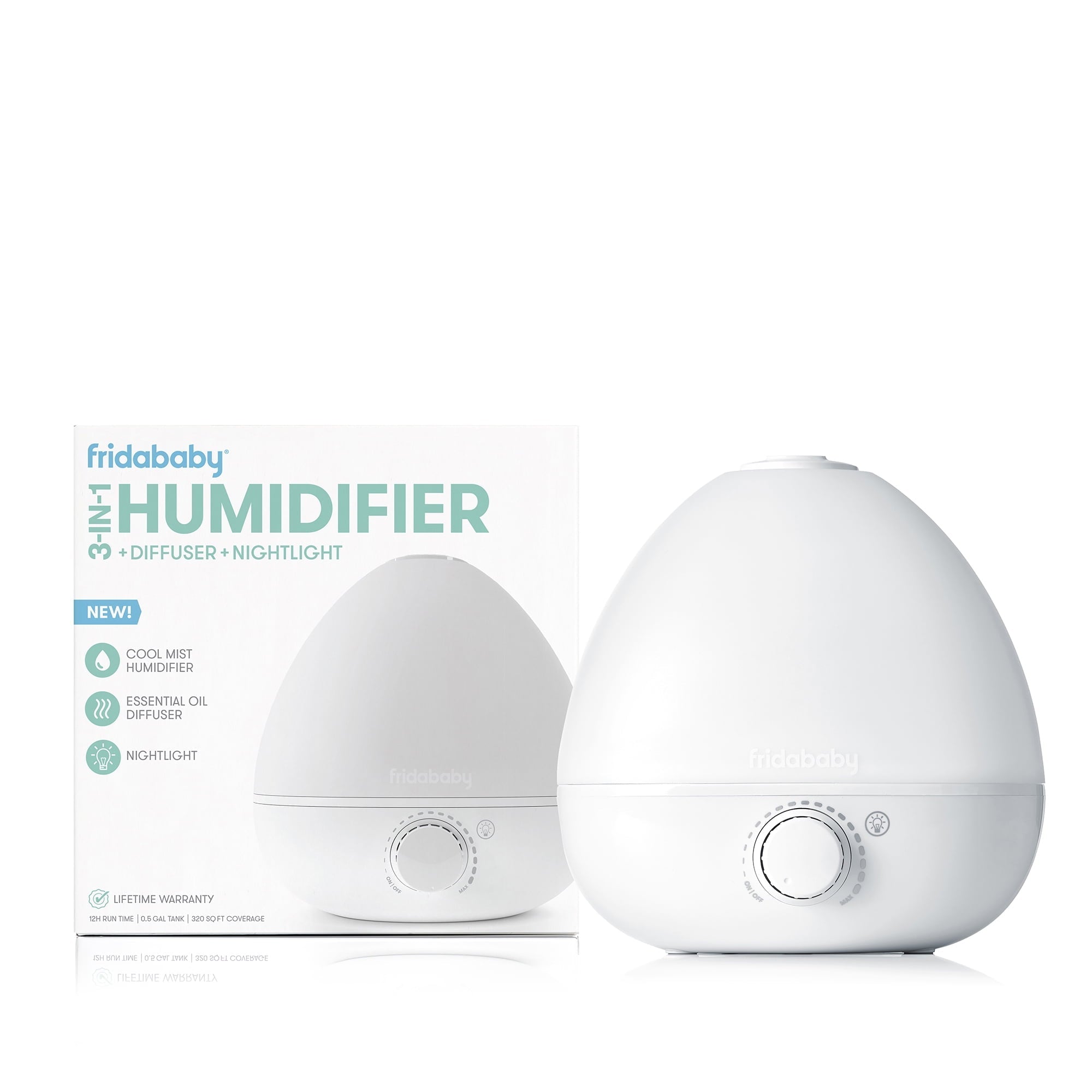 Fridababy BreatheFrida 3-in-1 Humidifier, Diffuser and Nightlight