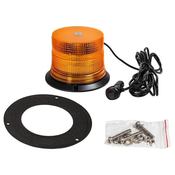 6 Amber LED Flash Strobe