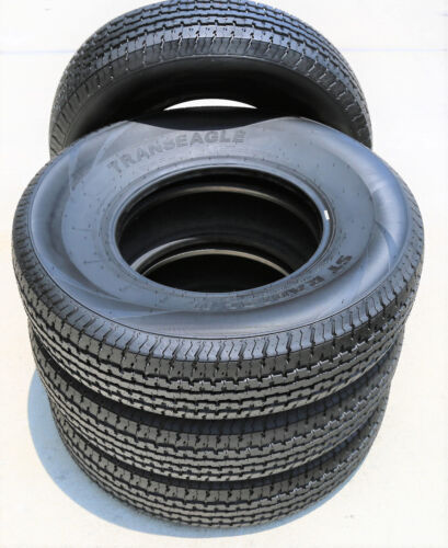 4 Tires Transeagle ST Radial II Steel Belted ST 225/75R15 Load E 10 Ply Trailer