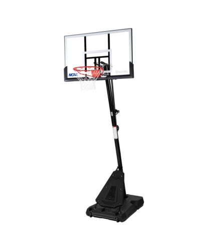 Spalding NCAA Exactaheight™ 50” Performance Acrylic Portable Basketball Hoop