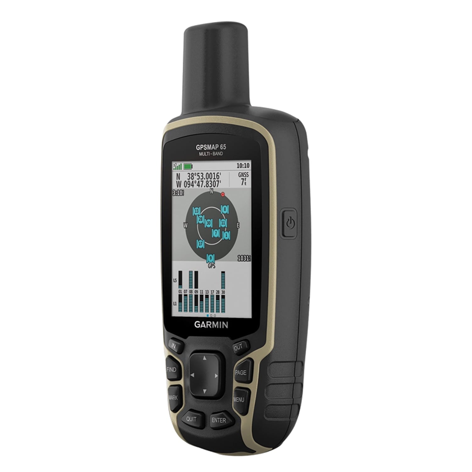 Garmin 010-02451-00 GPSMAP 65 Multi-Band/Multi-GNSS Handheld