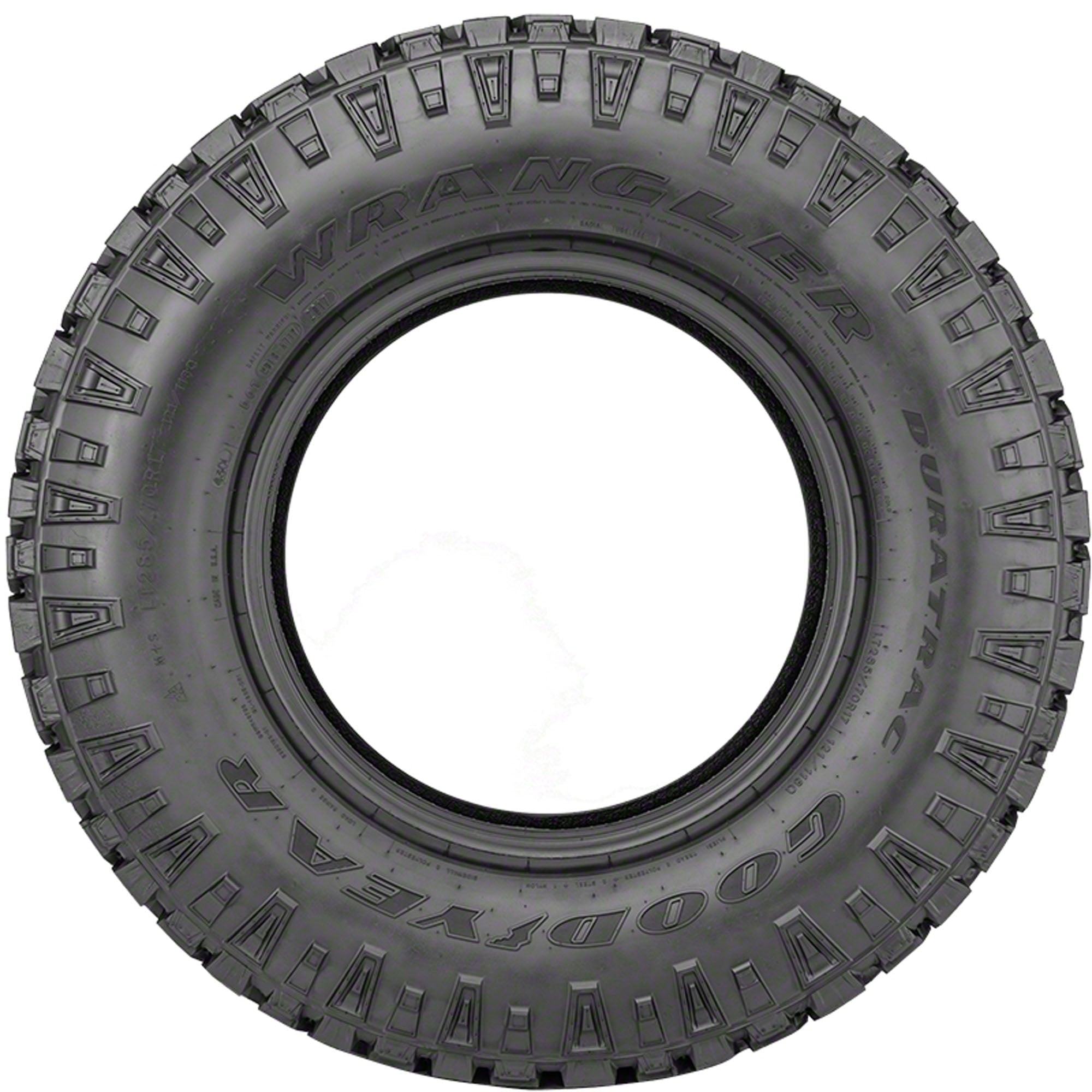 Goodyear Wrangler DuraTrac All Terrain LT275/65R18 113/110Q C Light Truck Tire Fits: 2019-23 Chevrolet Silverado 1500 LT Trail Boss, 2019-21 GMC Sierra 1500 AT4