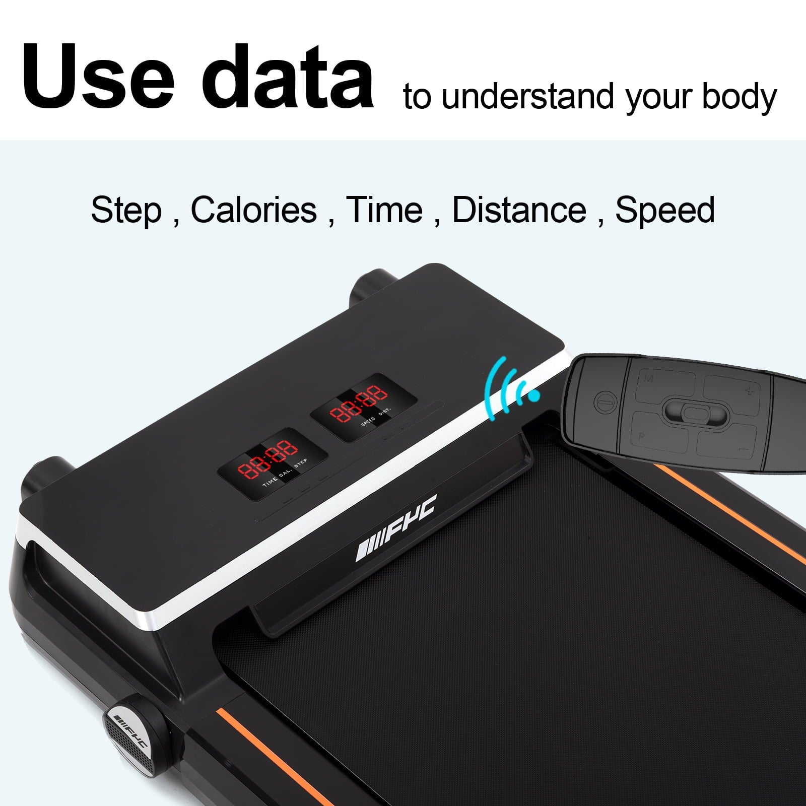 Style Treadmill 2.5HP Home Treadmill Maximum Weight 265LBS Electric Treadmill With Bluetooth Remote Control.