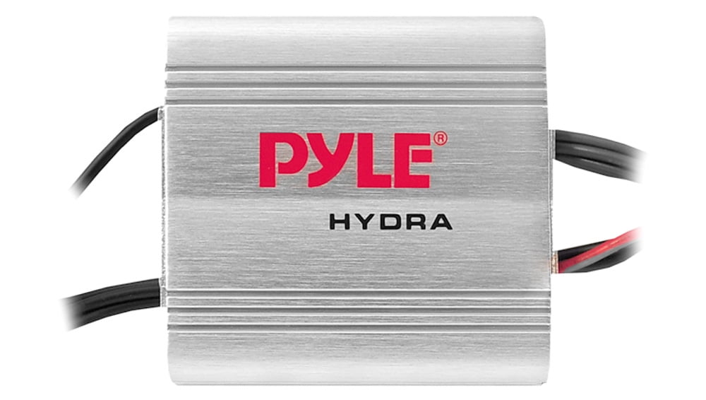 Pyle PLMRMP1A Waterproof 400 W 2 Channel Marine Power Audio Amplifier for Boats
