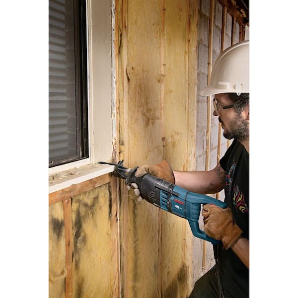 12 Amp Corded 1 in. Variable Speed Compact Reciprocating Saw with All-Purpose Saw Blade and Carrying Case