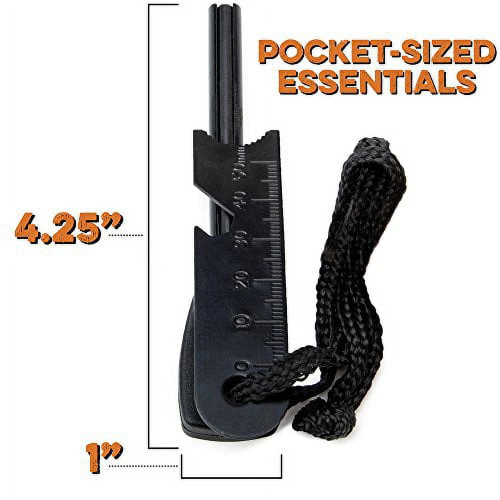 Brybelly SOEQ-201 4 in. Pocket All-Weather Magnesium Fire Starter