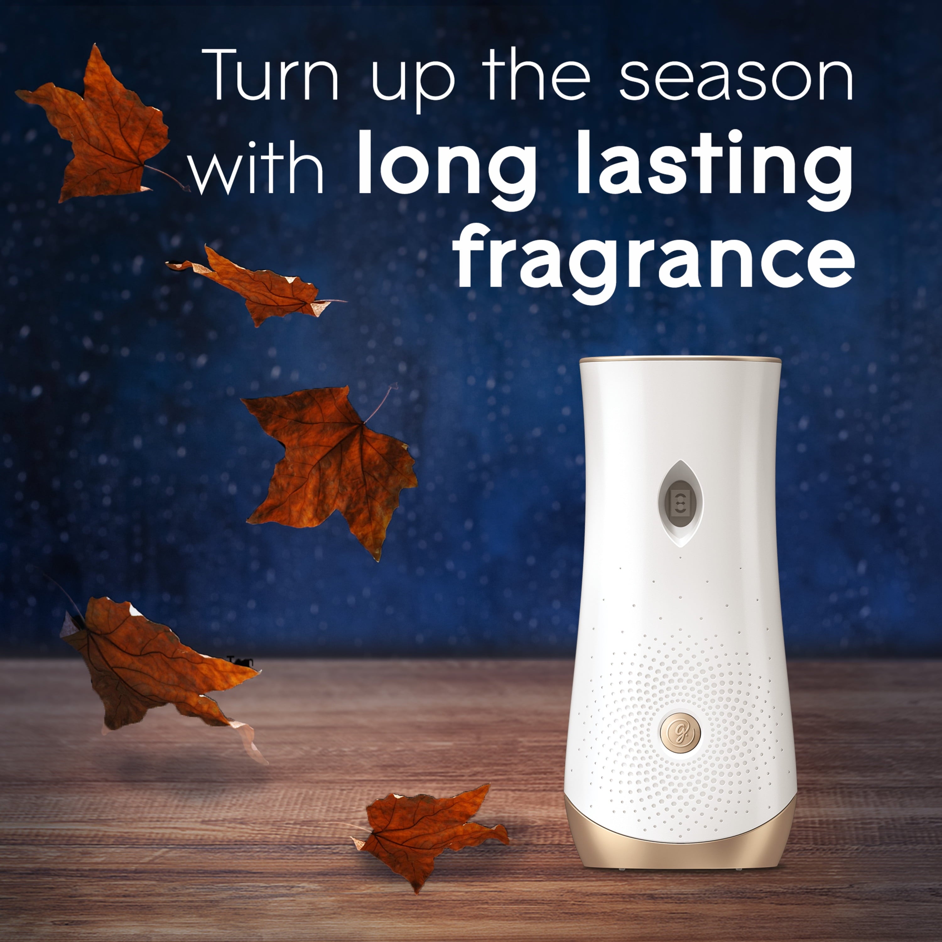 Glade Automatic Spray Refill, Air Freshener, Fall Night Long, 2 x 6.2 oz