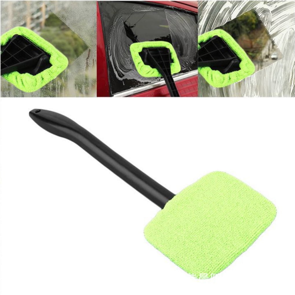 Handy Car Windshield Automotive Window Glass Cleaning Brush Tools with Long Handle