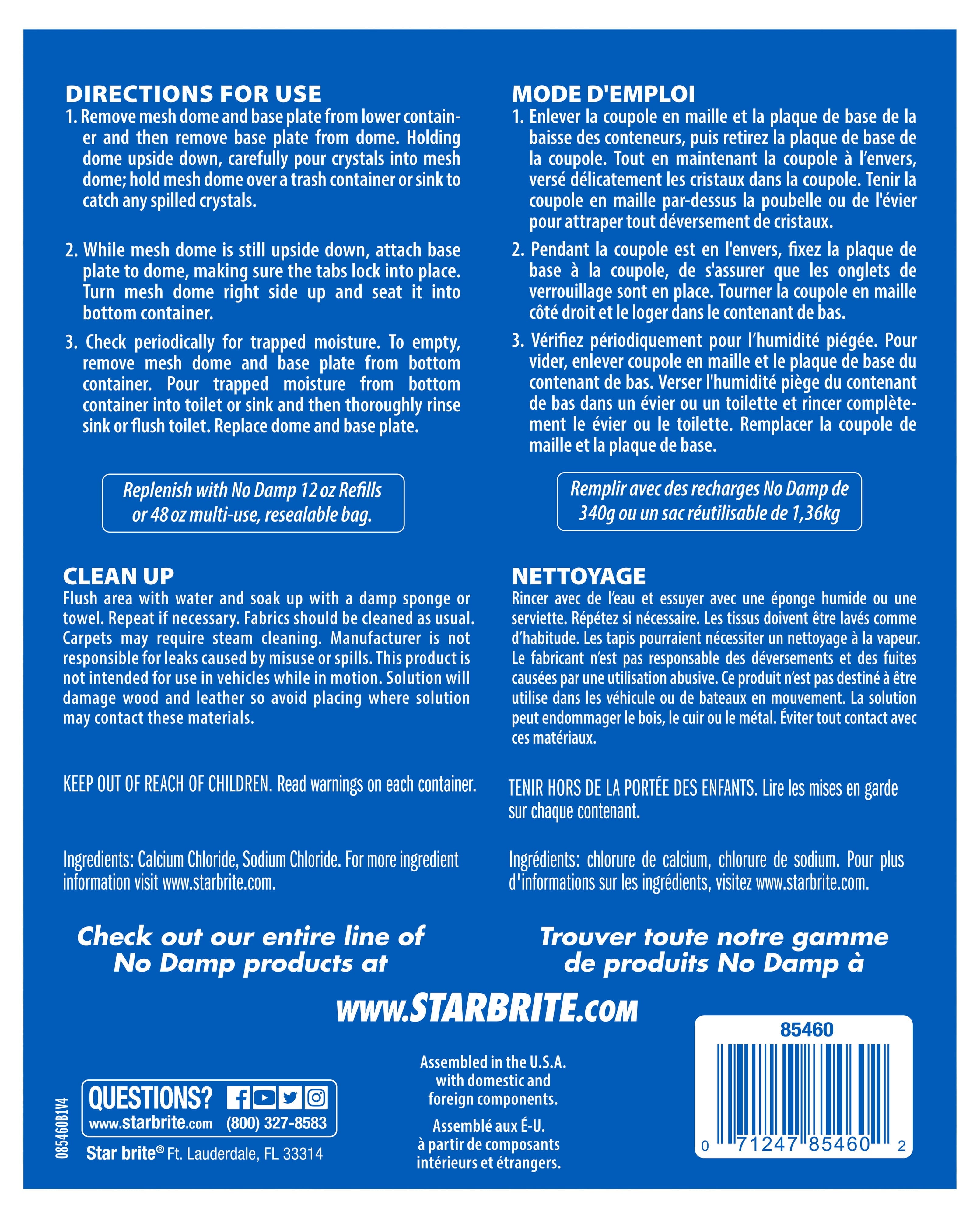 Star brite 85460 No Damp Ultra Dome Dehumidifier