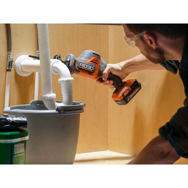 18V Brushless Cordless 2-Tool Combo Kit w/ Hammer Drill, Impact Driver, Batteries, Charger, Bag & FREE Recip Saw