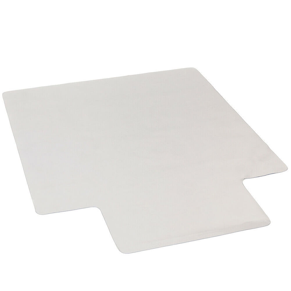 Multitrust Transparent Plastic Floor Protect Mat Non-Slip Chair Cushion for Study Office