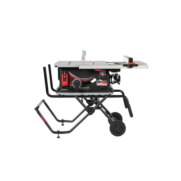 15 Amp 120-Volt 60 Hz Jobsite Saw Pro with Mobile Cart Assembly