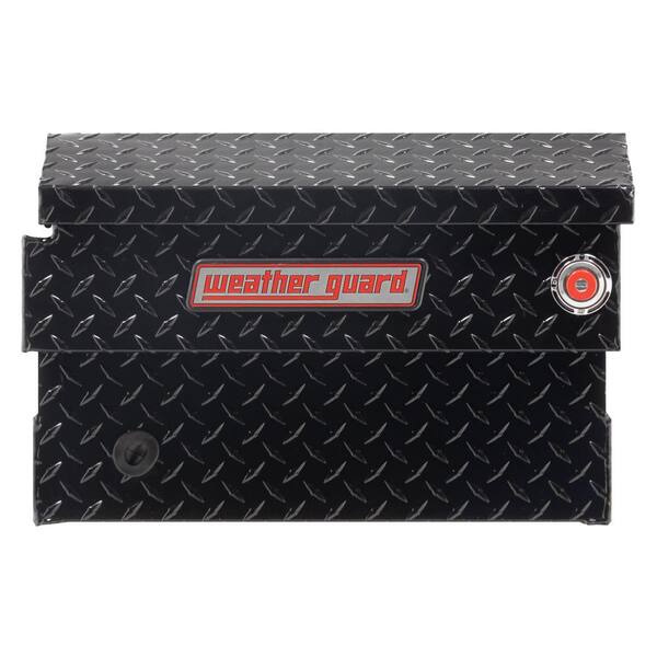 62.5 in. Gloss Black Aluminum Compact Truck Tool Box