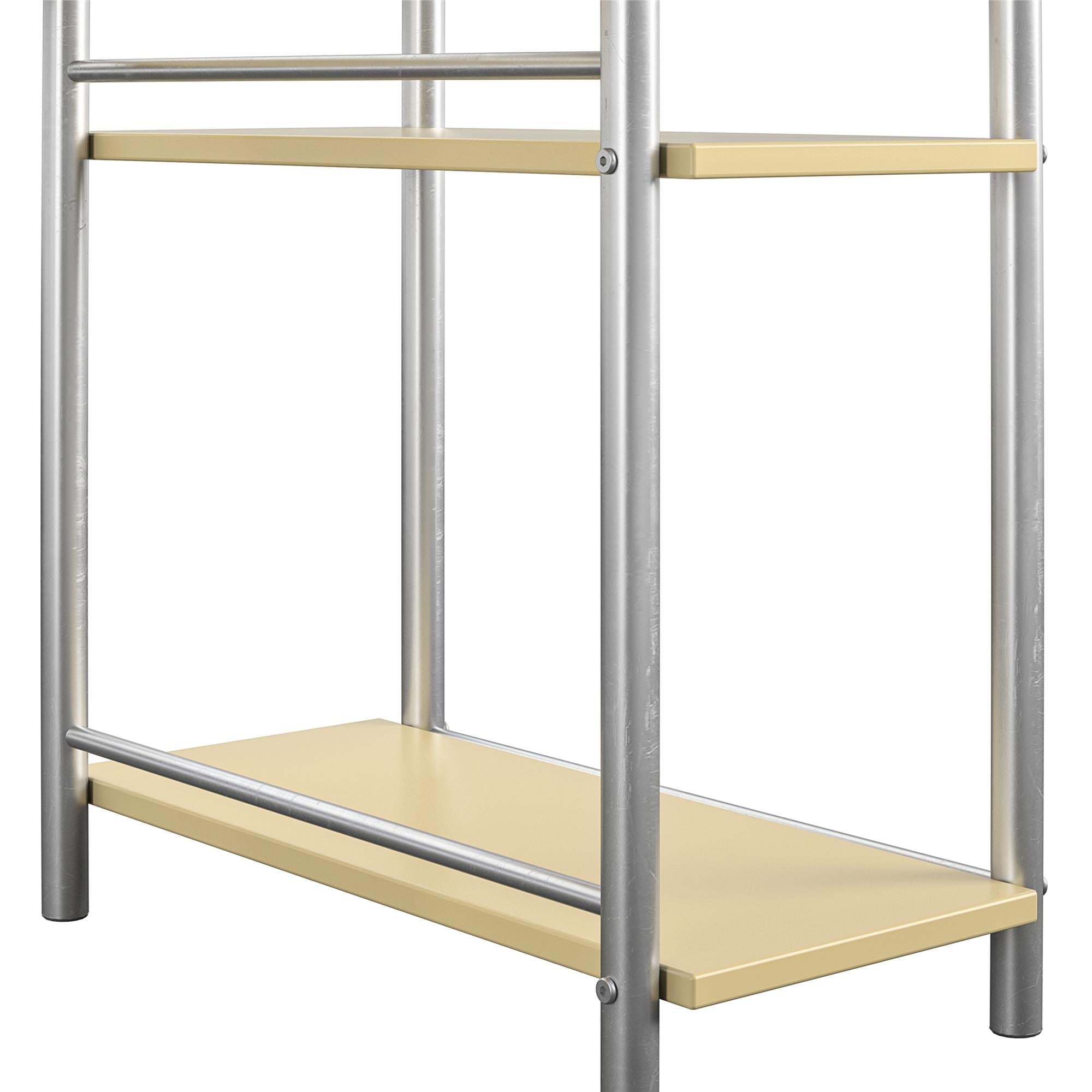 Mainstays Basic Metal Student Computer Desk, Yellow