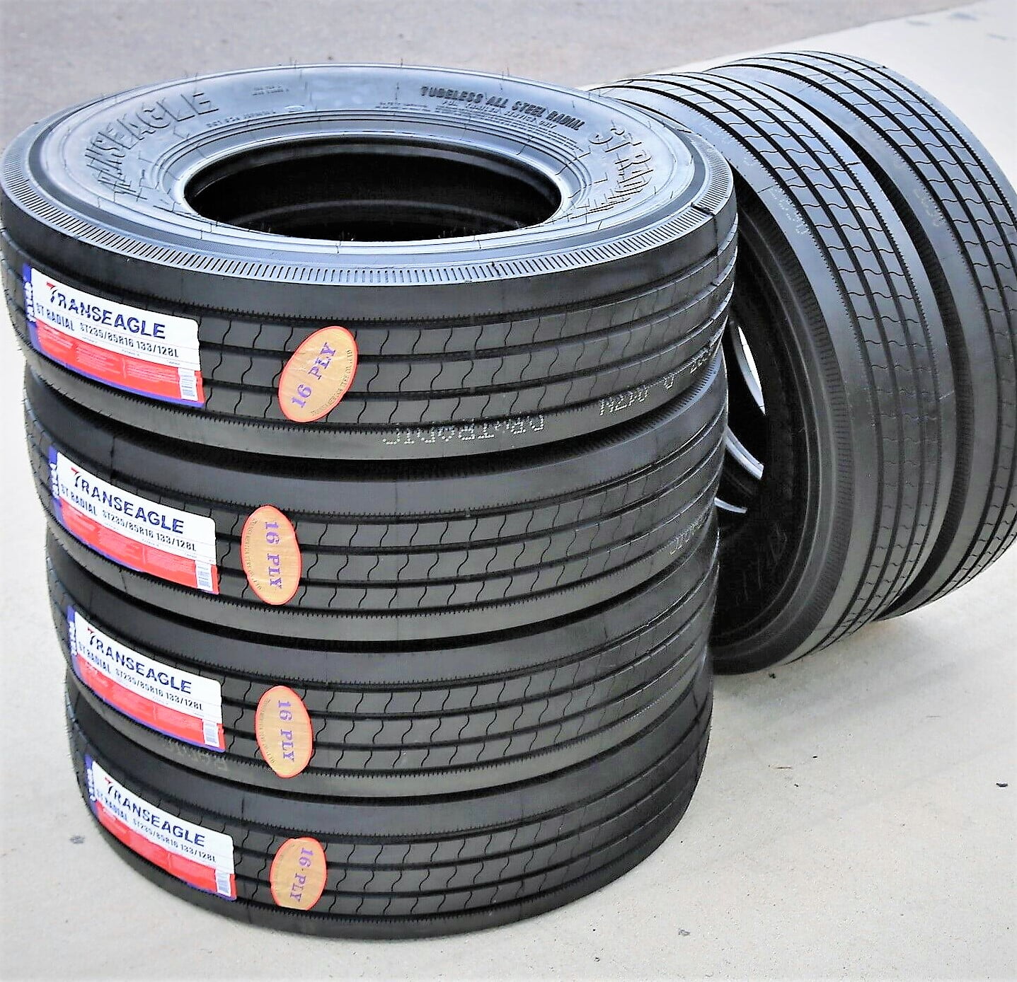 Transeagle All Steel ST Radial ST 235/85R16 Load H 16 Ply Trailer Tire