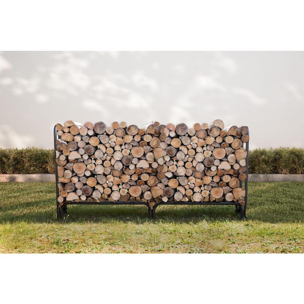 8 ft. Heavy Duty Firewood Rack with 25-Year Limited Warranty
