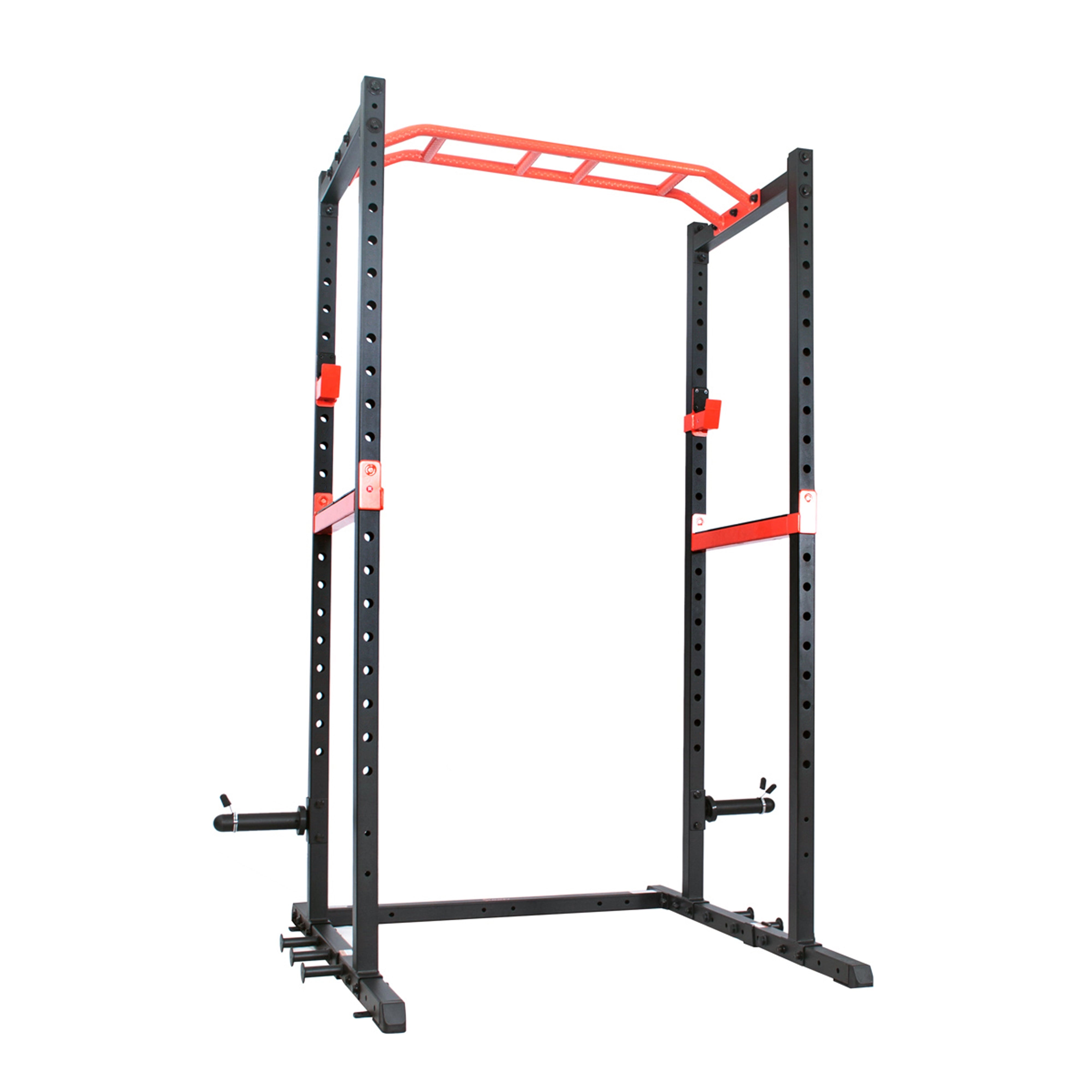 Sunny Health & Fitness Power Zone Power Rack, Home Gym Station Power Cage, Strength Exercise Equipment, SF-XF9925