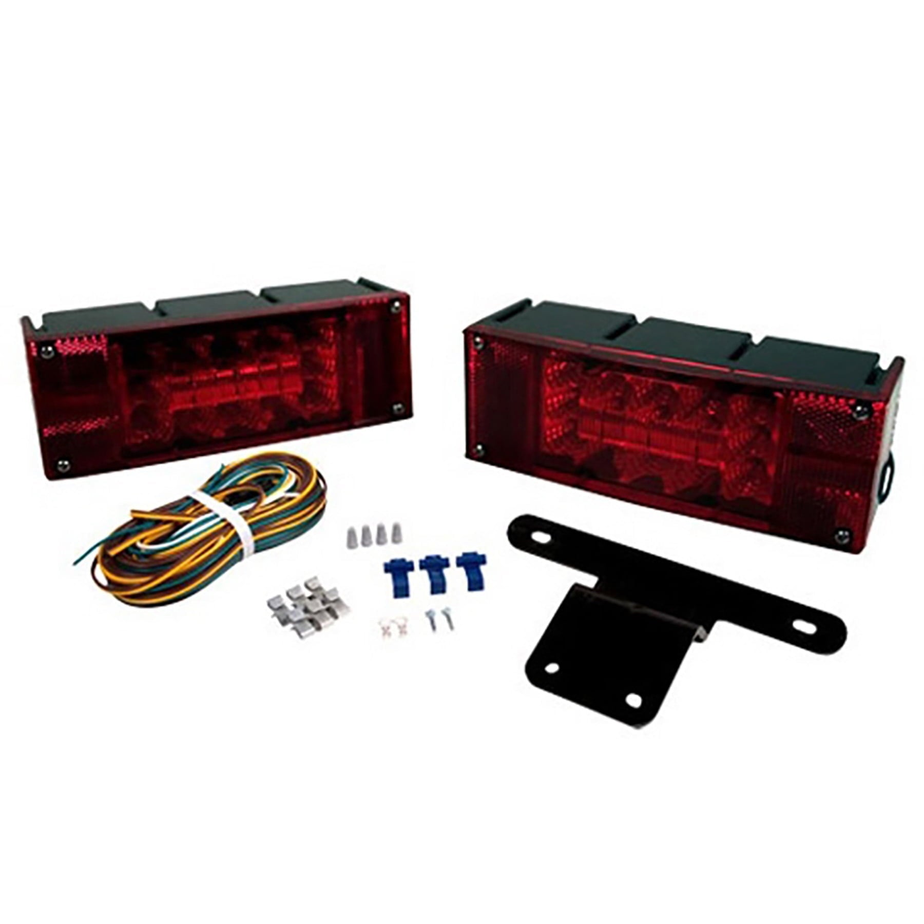 Hopkins Towing Solutions Submersible LED Low-Profile Trailer Light Kit, C7280, Over & Under 80