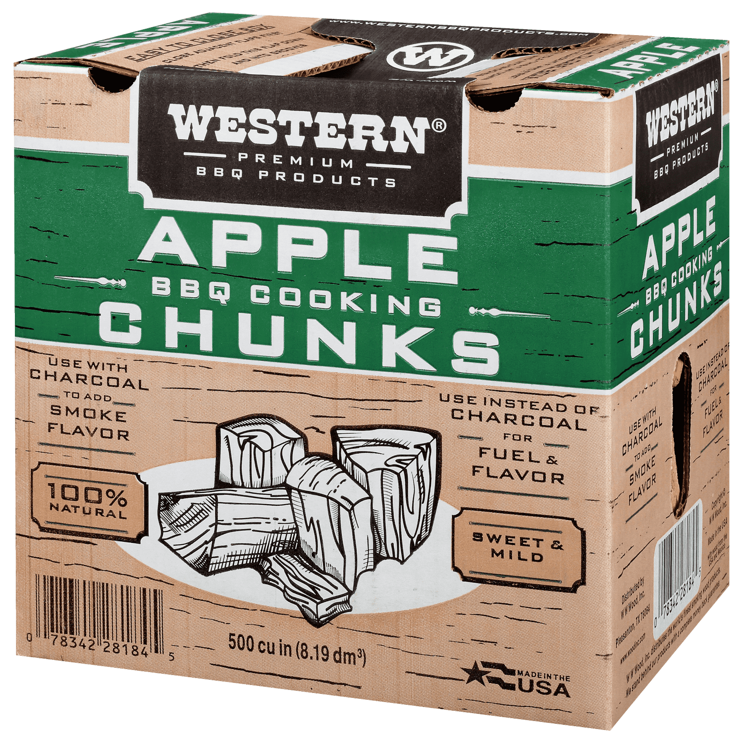 Western 500 CU in Apple Chunk Box CS