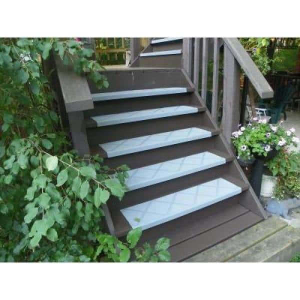 Composite Anti-Slip Stair Tread 48 in. Beige Step Cover