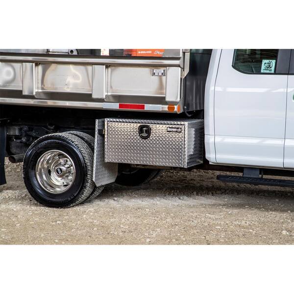 18 in. x 18 in. x 36 in. Diamond Plate Tread Aluminum Underbody Truck Tool Box