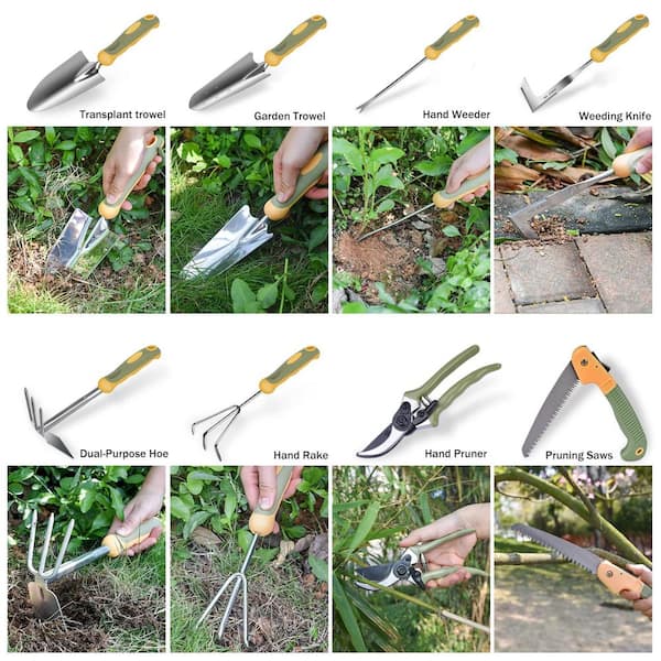 9-Piece Garden Tool Set