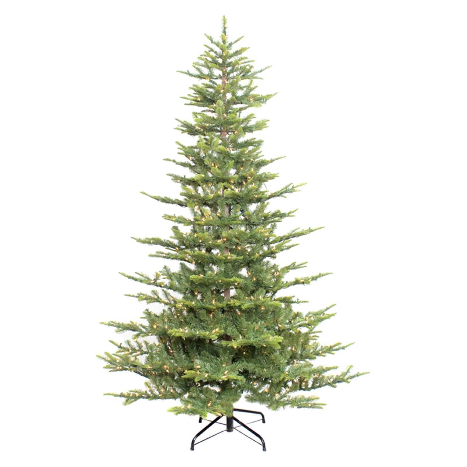6 1/2 ft. Pre-lit Aspen Green Fir Artificial Christmas Tree 500 UL listed Clear Lights