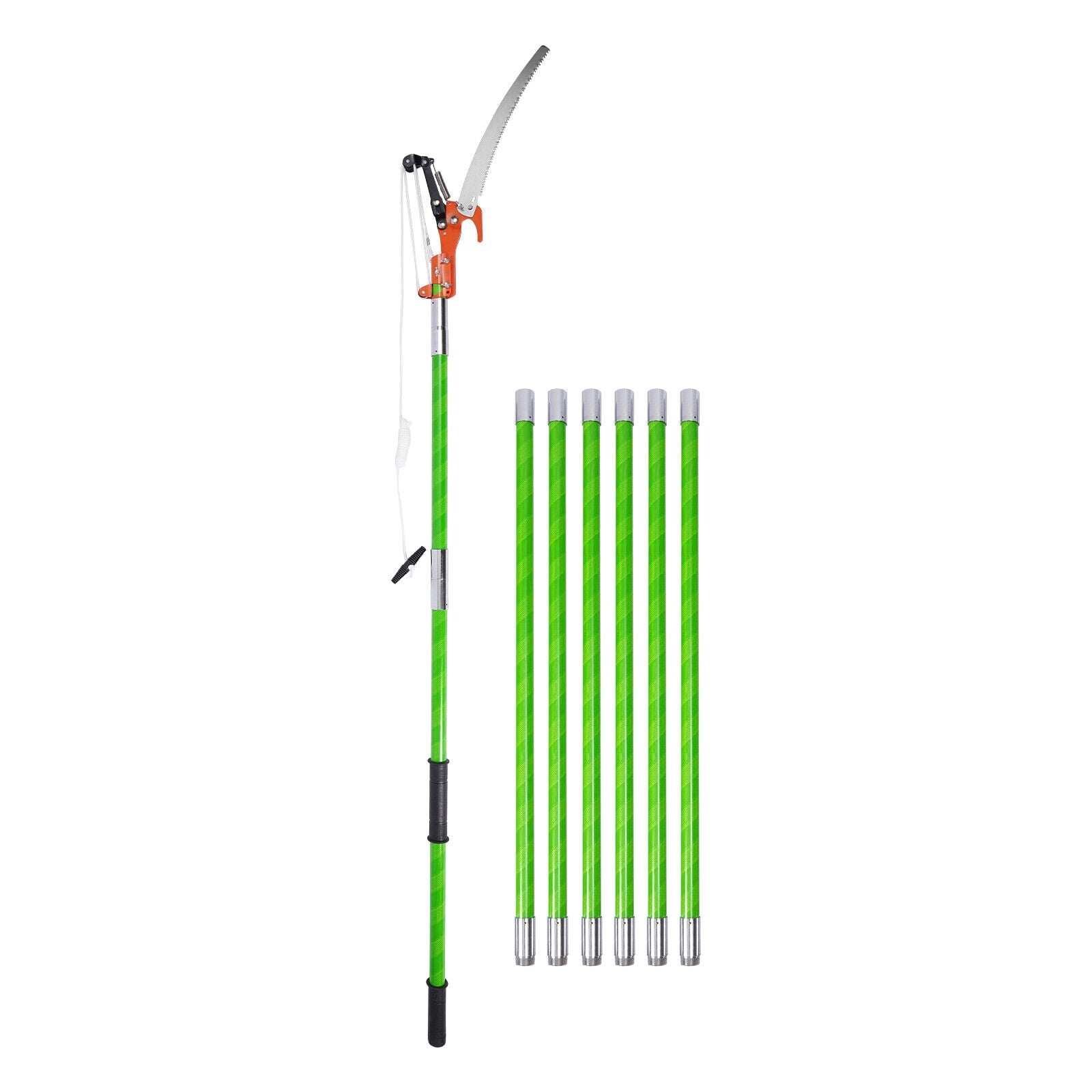 Tree Pole Pruner Tree Saw Branch Long Reach Limb Cut Tree Pole Pruner Saw 26Foot