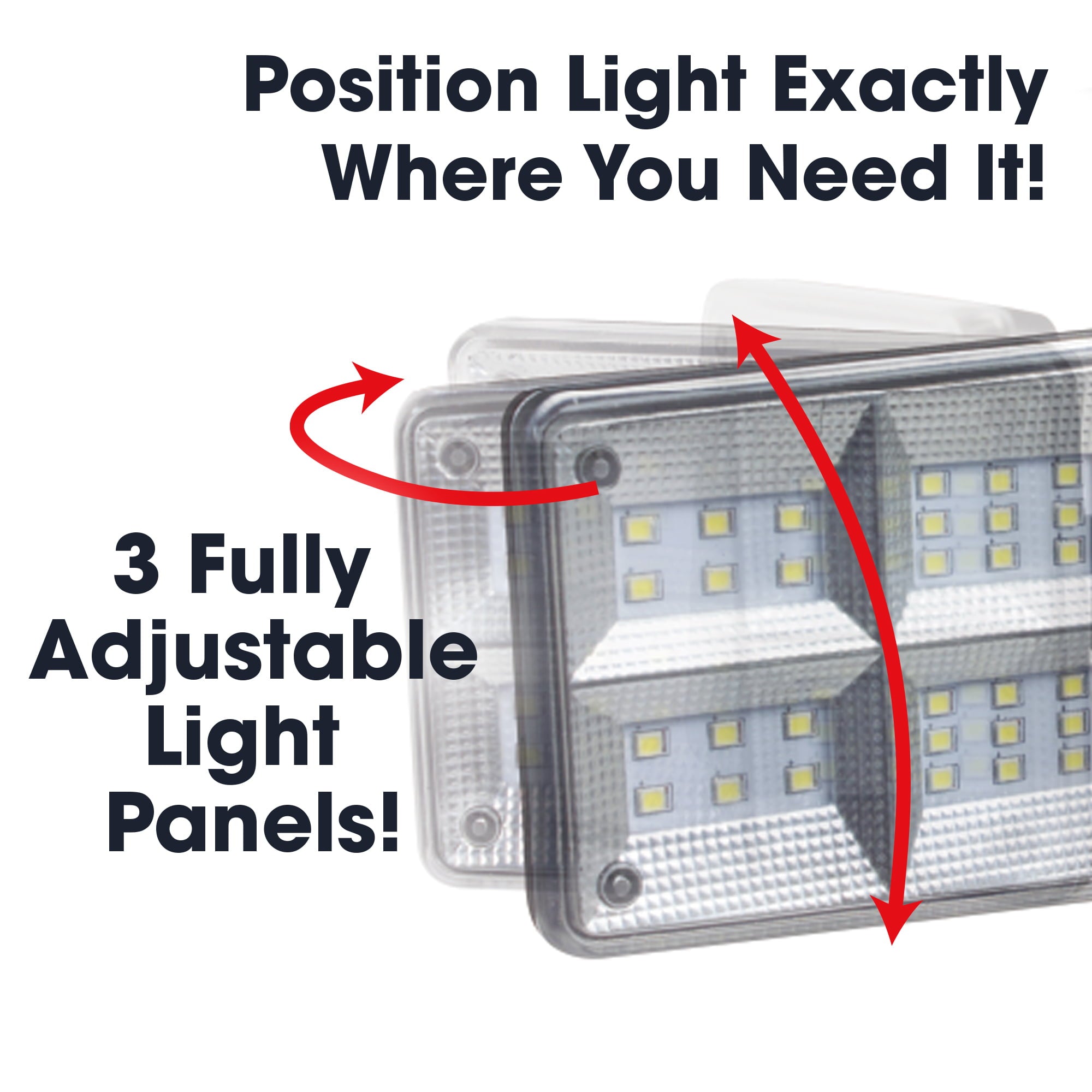 Beyond Bright X3 Motion Activated Ultra Bright Solar Flood Light, 270 Degree Beam Spread.