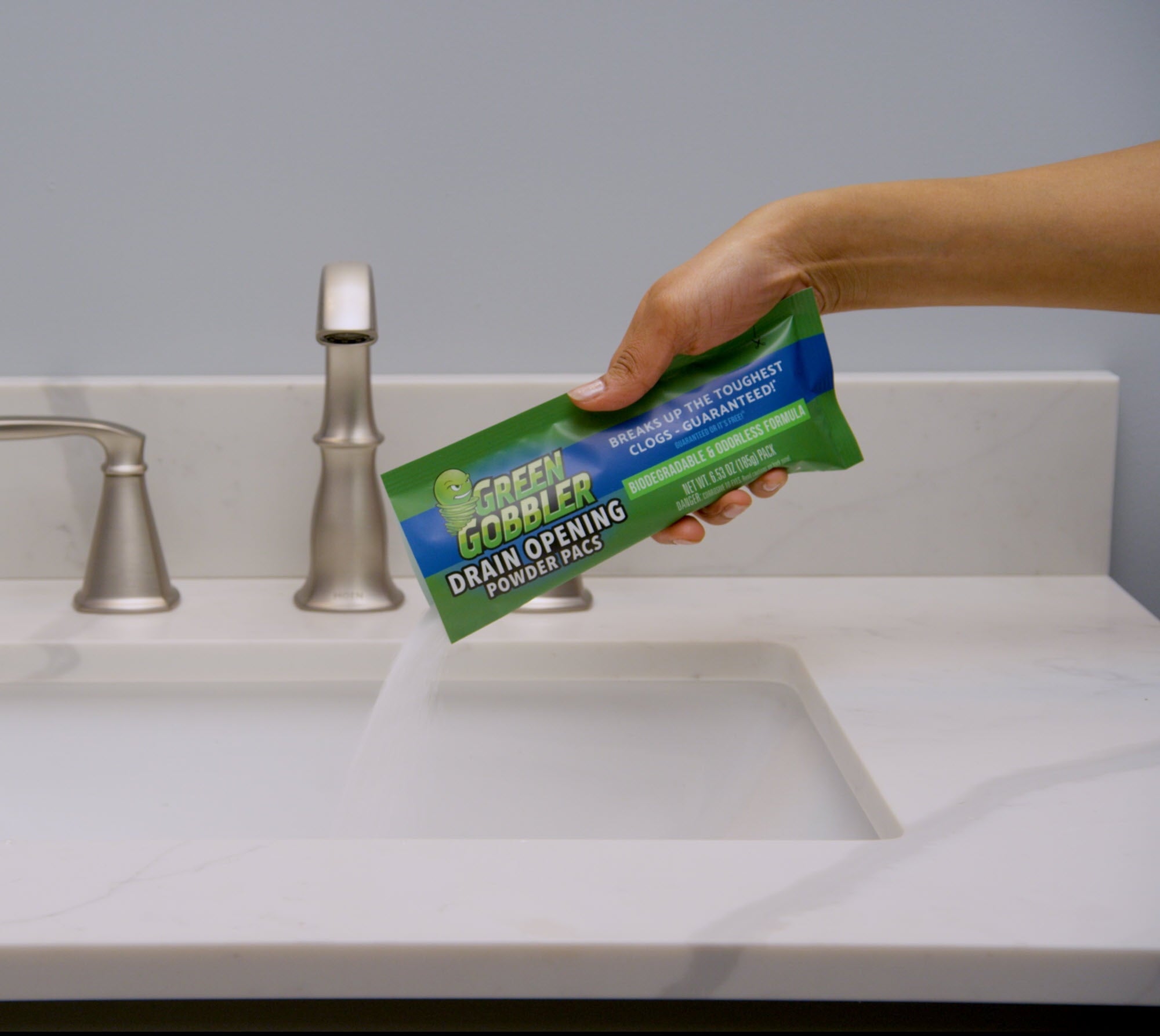 Green Gobbler 8.25 oz. Draining Opening Pacs (3 Count)