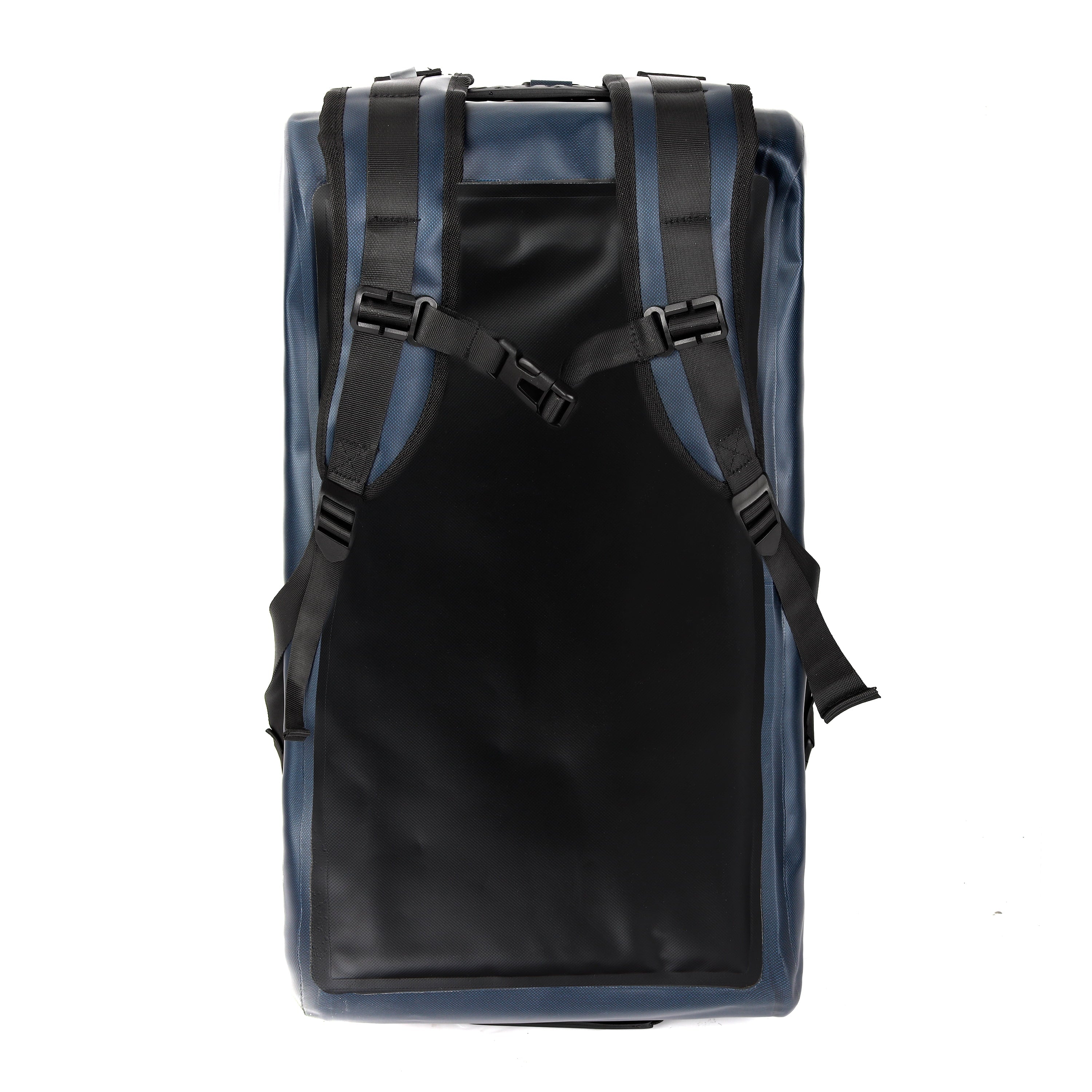 DRIFT Waterproof Boat Bag with Backpack Straps, TPU Coating, 840 Denier, 33L, Navy Blue