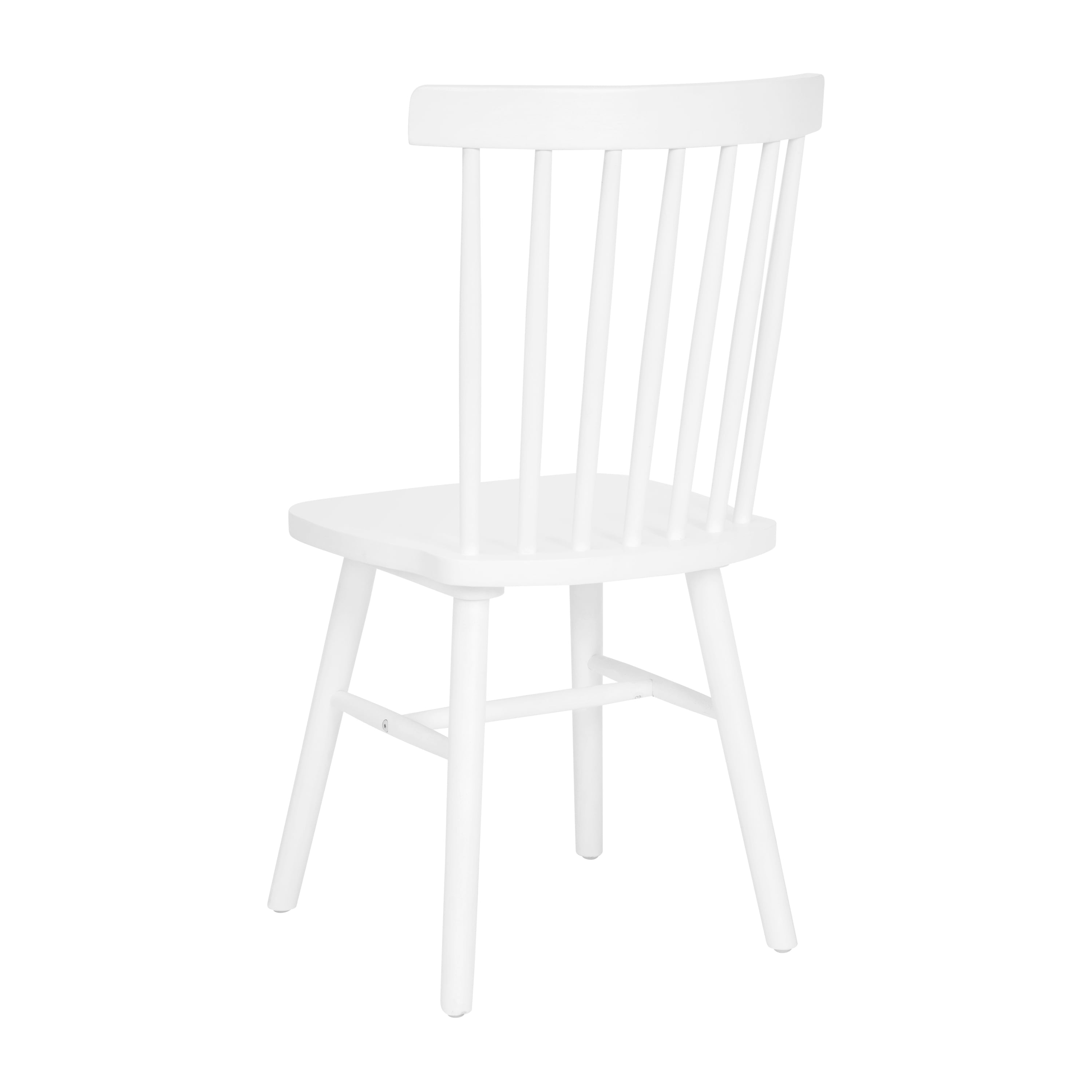 Flash Furniture Ingrid Wood Restaurant Chair, White