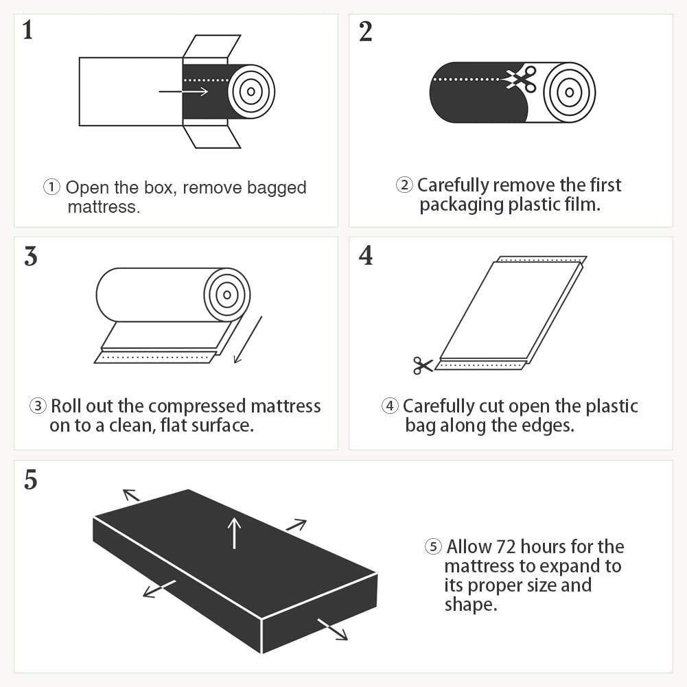 Dual Sided Crib and Toddler Mattress, 6 inch 2-in-1 Foam Baby Mattress for Standard Full Size Crib, with Removable Washable Cover