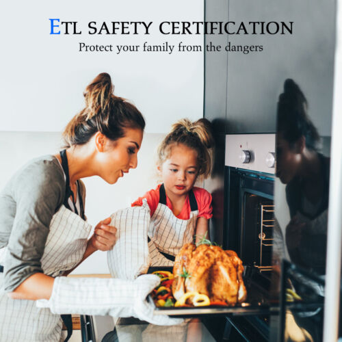 GASLAND Chef 24" Wall Oven 240V 2000W Stainless Steel Electric Grill Oven Roast