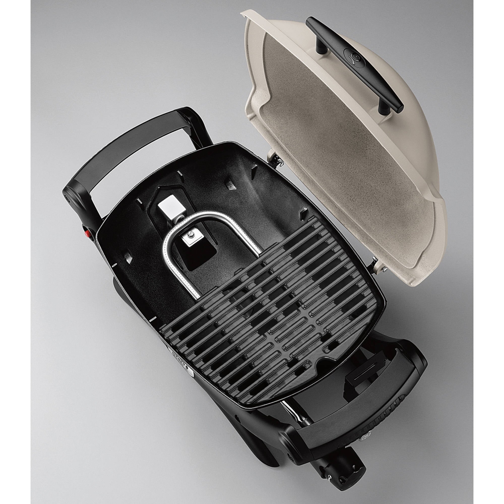 Q 1000 1-Burner Portable Gas Grill, Titanium