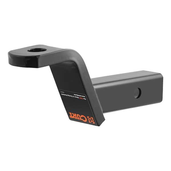 Class 3 7,500 lbs. 4 in. Drop Trailer Hitch Ball Mount Draw Bar (2 in. Shank, 8-1/4 in. Long)