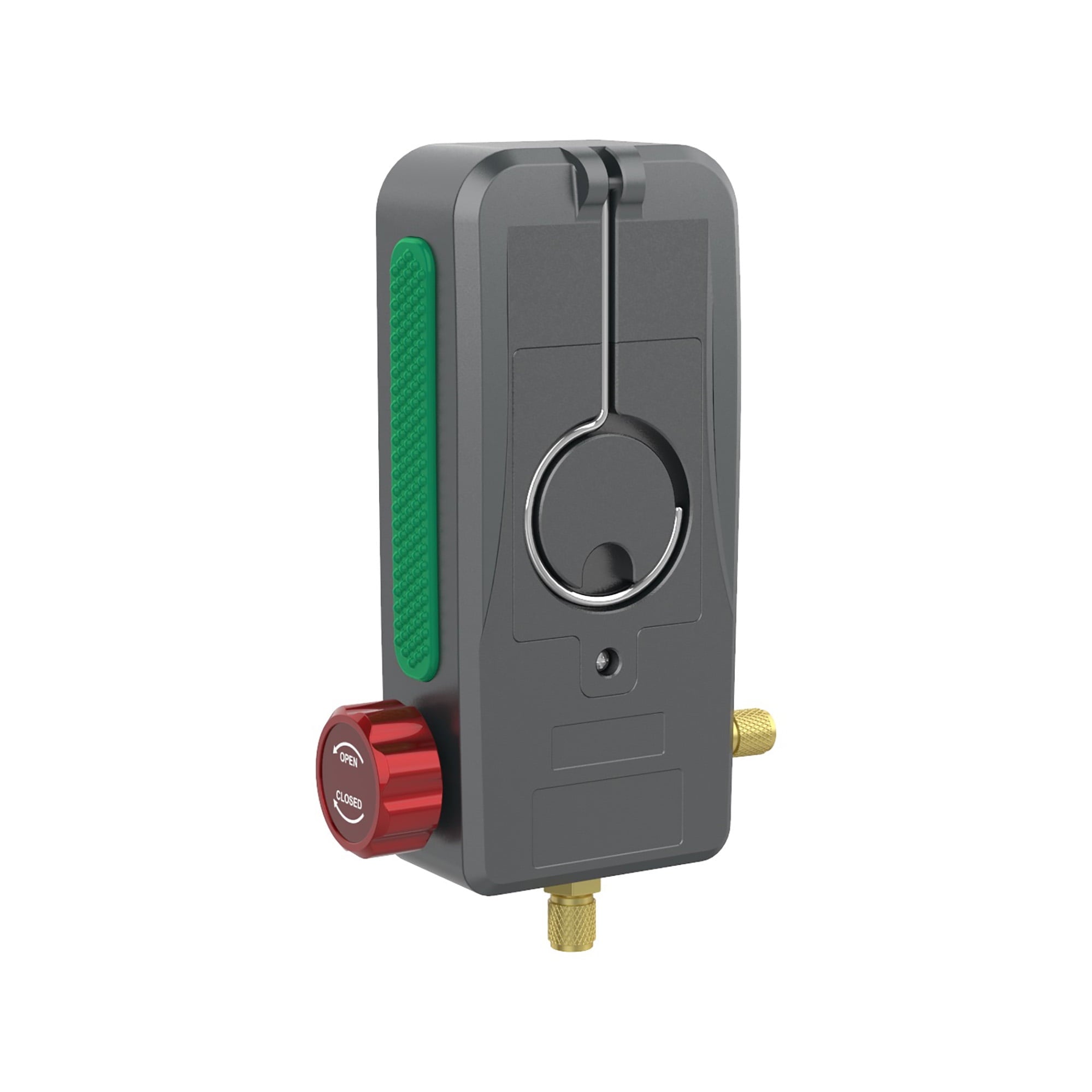 Refrigeration Digital Manifold Gauge, HVAC Vacuum Pressure Gauge, Air Conditioning Maintenance Diagnostic Tool, Freon Temperature Tester, R410a R134a Refrigerants Kit, DY518