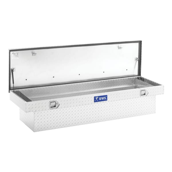 69 in. Bright Aluminum Crossover Truck Tool Box (Heavy Packaging)