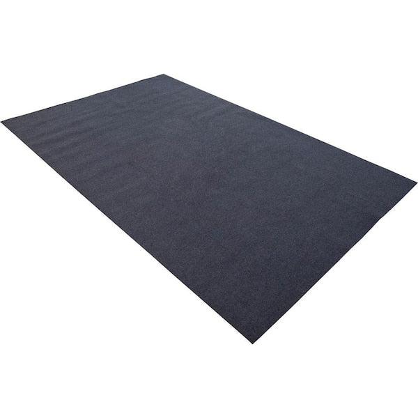 7 ft. 4 in W x 8 ft. 4 in. L Charcoal Gray Commercial/Residential Grade Polyester Garage Flooring Mat